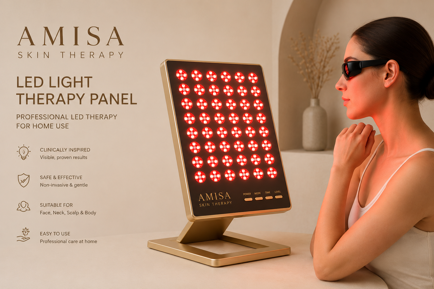 AMISA SKIN THERAPY LED PANEL